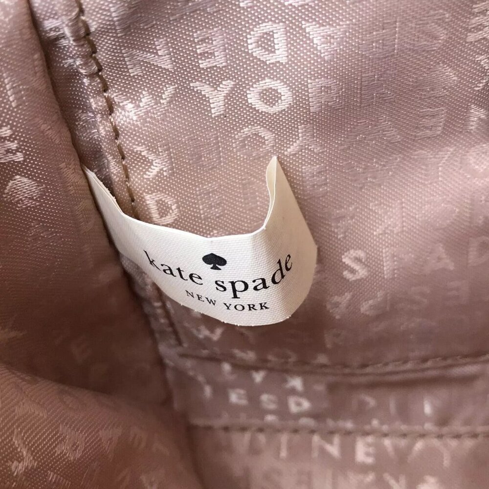 KATE SPADE Perri Lane Bubbles Crossbody Purse White Shoulder Bag Pebble Leather - Picture 11 of 11